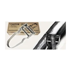 CUISINEADDICT Eplucheurs, Dénoyauteur|Eplucheur à légumes Castor inox