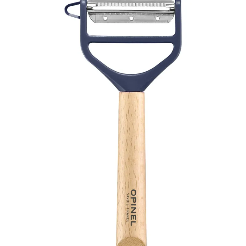 OPINEL Eplucheurs, Dénoyauteur|Eplucheur en Bois Bleu T-duo