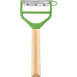 OPINEL Eplucheurs, Dénoyauteur|Eplucheur en Bois Vert T-duo