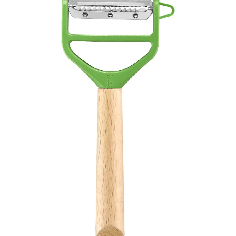 OPINEL Eplucheurs, Dénoyauteur|Eplucheur en Bois Vert T-duo