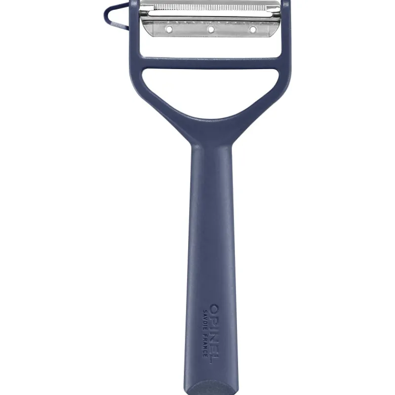 OPINEL Eplucheurs, Dénoyauteur|Eplucheur en Polymère Bleu T-duo