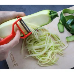 OPINEL Eplucheurs, Dénoyauteur|Eplucheur en Polymère Rouge T-duo