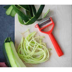 OPINEL Eplucheurs, Dénoyauteur|Eplucheur en Polymère Rouge T-duo