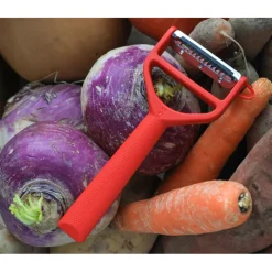 OPINEL Eplucheurs, Dénoyauteur|Eplucheur en Polymère Rouge T-duo