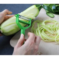 OPINEL Eplucheurs, Dénoyauteur|Eplucheur en Polymère Vert T-duo