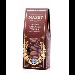 MAZET Chocolats À Offrir|Confiserie|Etui Pincé Friandises Amandes Tonka 200 g