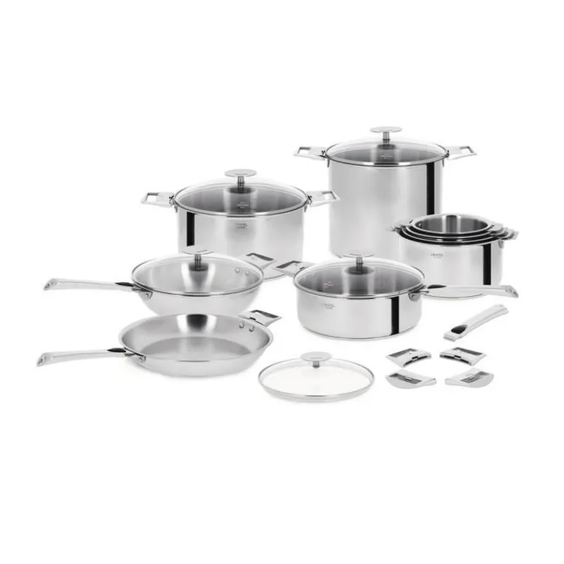 CRISTEL Faitout|Faitout Casteline Ø 22 cm Manche Amovible Inox