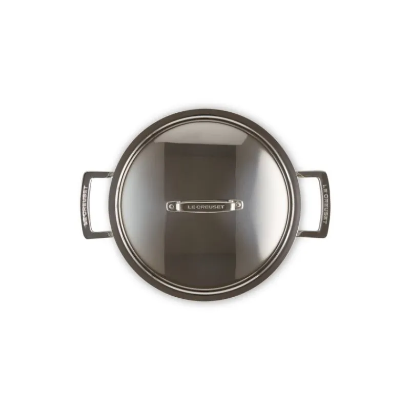 LE CREUSET Faitout|Faitout Inox 24 cm avec Couvercle