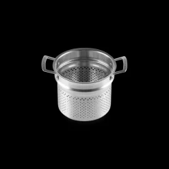 LE CREUSET Faitout|Faitout Inox 20 cm avec Panier Vapeur