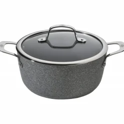 BALLARINI Faitout|Faitout Pierre 16 cm avec couvercle Salina Granitium