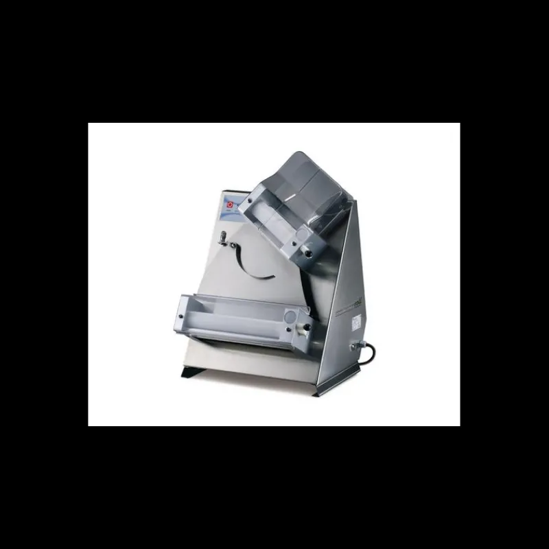 MECNOSUD Préparation|Façonneuse à pizza 2 rouleaux 14/30 cm