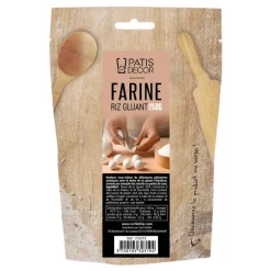 PATISDECOR Farine|Farine de Riz Gluant 250 g Patisdécor