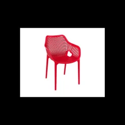 SIESTA Mobilier Terrasse Restaurant|Fauteuil de Jardin Air XL Rouge