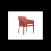 NARDI Mobilier Lounge|Salon De Jardin Professionnel|Fauteuil en Résine Corail Net Relax