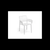 NARDI Mobilier Terrasse Restaurant|Fauteuil en Résine Doga Blanc