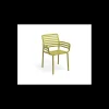 NARDI Mobilier Terrasse Restaurant|Fauteuil en Résine Doga Poire