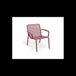 NARDI Mobilier Terrasse Restaurant|Fauteuil Relax en Résine Doga Marsala