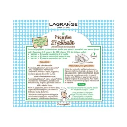 LAGRANGE Yaourtière|Additifs Alimentaires|Ferment Lactique Bio 3 Sachets 12g Vanille, Fraise et Citron