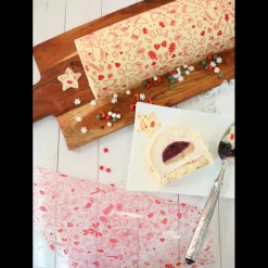 SCRAPCOOKING Décoration Comestible|Feuilles de Transfert Chocolat Noël (x2)