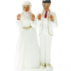 CUISINEADDICT Décoration Gâteau|Figurine Mariage Couple Oriental 14,5 cm