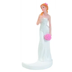 MALLARD FERRIERE Décoration Gâteau|Figurine Mariage Mariée Blonde 15 cm