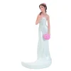 MALLARD FERRIERE Décoration Gâteau|Figurine Mariage Mariée Brune 15 cm