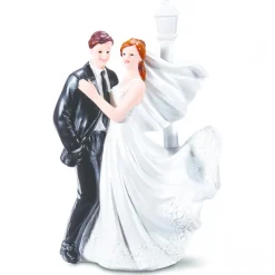 CUISINEADDICT Décoration Gâteau|Figurine Mariage Mariés Romantique 2 Modèles 17,5 cm