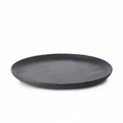 REVOL Vaisselle|FIN DE SERIE Assiette Plate Ardoise 21 cm Basalt