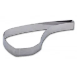 GOBEL Cercle À Patisserie|FIN DE SERIE Cercle Inox Côte d'Agneau 10 x 5,5 cm x H 3 cm