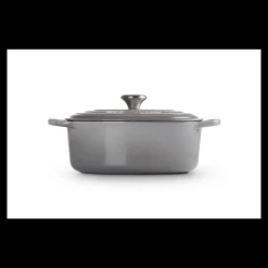 LE CREUSET Cocotte En Fonte|FIN DE SERIE Cocotte en fonte Ovale 29 cm Mist Grey Signature