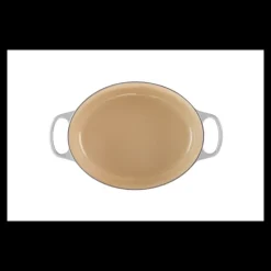 LE CREUSET Cocotte En Fonte|FIN DE SERIE Cocotte en fonte Ovale 29 cm Mist Grey Signature
