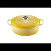 LE CREUSET Cocotte En Fonte|FIN DE SERIE Cocotte en fonte Ovale 31 cm Soleil Signature