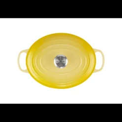 LE CREUSET Cocotte En Fonte|FIN DE SERIE Cocotte en fonte Ovale 31 cm Soleil Signature