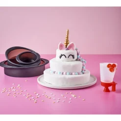 MASTRAD Moule Silicone|Moules À Gâteaux|FIN DE SERIE Coffret Gâteau Licorne