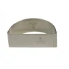 GOBEL Cercle À Patisserie|FIN DE SERIE Emporte Pièce Inox Demi-Cercle 6 x 3 cm x H 3 cm