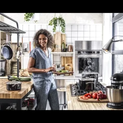 KITCHENAID Faitout|FIN DE SERIE Faitout Émaillé 20cm Noir Onyx