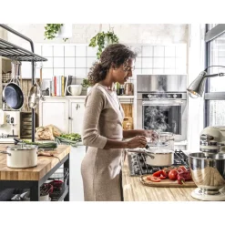 KITCHENAID Faitout|FIN DE SERIE Faitout Émaillé 20cm Crème