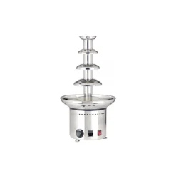 CUISINEADDICT Fontaine À Chocolat|FIN DE SERIE Fontaine à Chocolat Professionnelle GM 60 Inox 4 Cascades