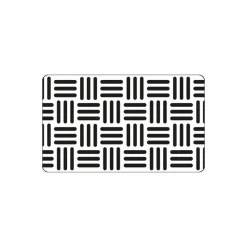 MALLARD FERRIERE Ustensiles Décor Gâteau|FIN DE SERIE Grille Pochoir Plastique 60x40 cm Rayures