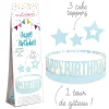 SCRAPCOOKING Décoration Gâteau|FIN DE SERIE Kit Décor Gâteau Anniversaire (4 pièces)