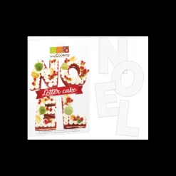 SCRAPCOOKING Ustensiles Décor Gâteau|FIN DE SERIE Kit Letter Cake Noël
