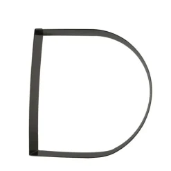 GOBEL Cercle À Patisserie|Emporte Pièce - Découpoir Pâtisserie|FIN DE SERIE Lettre inox D Moule-Découpoir