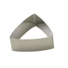 GOBEL Cercle À Patisserie|FIN DE SERIE Nonnette Inox Triangle Bombé 7 cm x H 3 cm