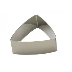 GOBEL Cercle À Patisserie|FIN DE SERIE Nonnette Inox Triangle Bombé 6 cm x H 3 cm