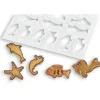 MALLARD FERRIERE Emporte Pièce - Découpoir Pâtisserie|FIN DE SERIE Plaque Découpoirs Animaux Marins