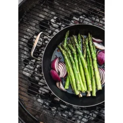 DE BUYER Poêles|FIN DE SERIE Plat à Légumes Perforé Ø 28 cm Outdoor