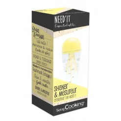 SCRAPCOOKING Verre Doseur|FIN DE SERIE Shaker et Mesureur - Need'It