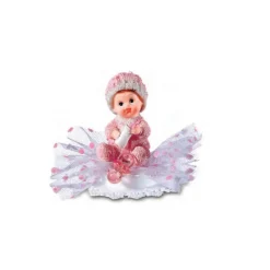 CUISINEADDICT Décoration Gâteau|FIN DE SERIE Sujet bapteme Fille Tétine Rose 7,5 cm