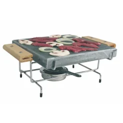 TELLIER Pierre À Griller|FIN DE SERIE Support pour Pierre à Griller Naturelle 25x25x3 Louis