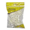 FLORENSUC Produits Bio|Décoration Comestible|Fleur Azyme Bio Rose Blanche 5 cm x5
